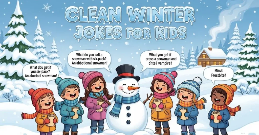 Clean Winter Jokes for Kids