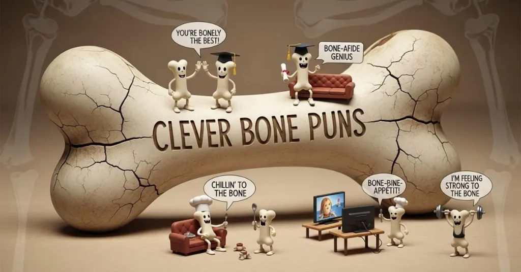 Clever Bone Puns for Friends
