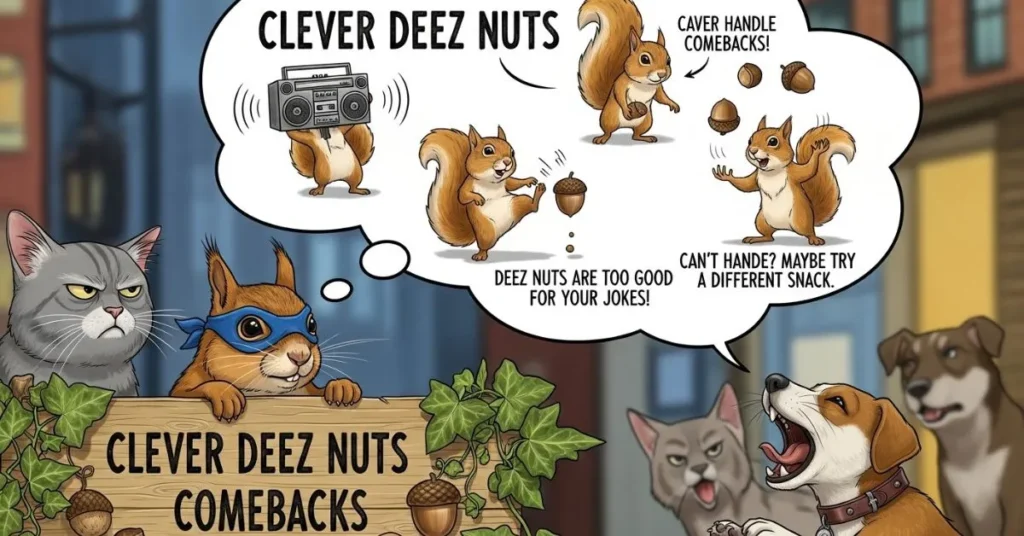 Clever Deez Nuts Comebacks