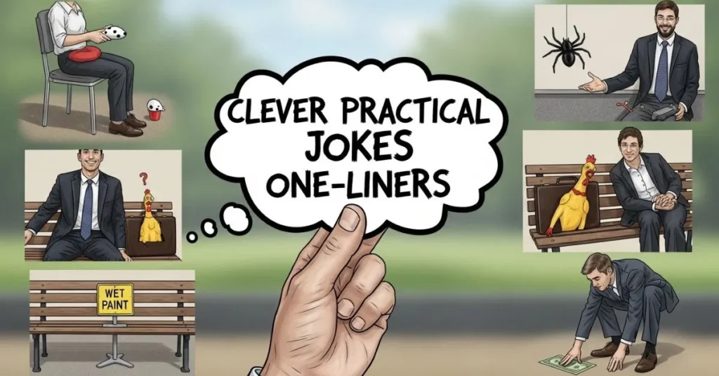 Clever Practical Jokes One-Liners