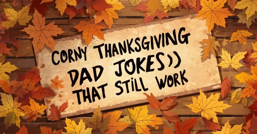 Corny Thanksgiving Dad Jokes That Still Work