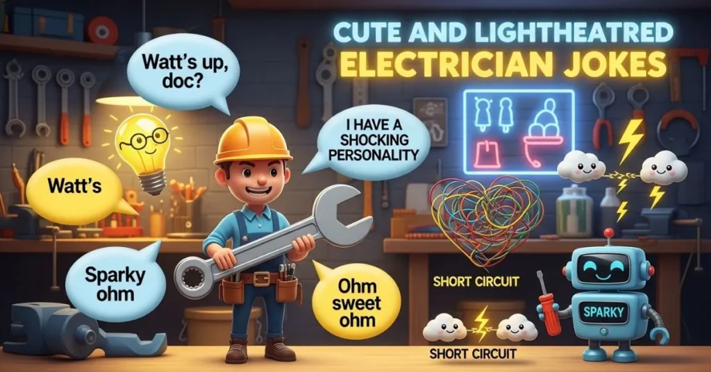 Cute and Lighthearted Electrician Jokes