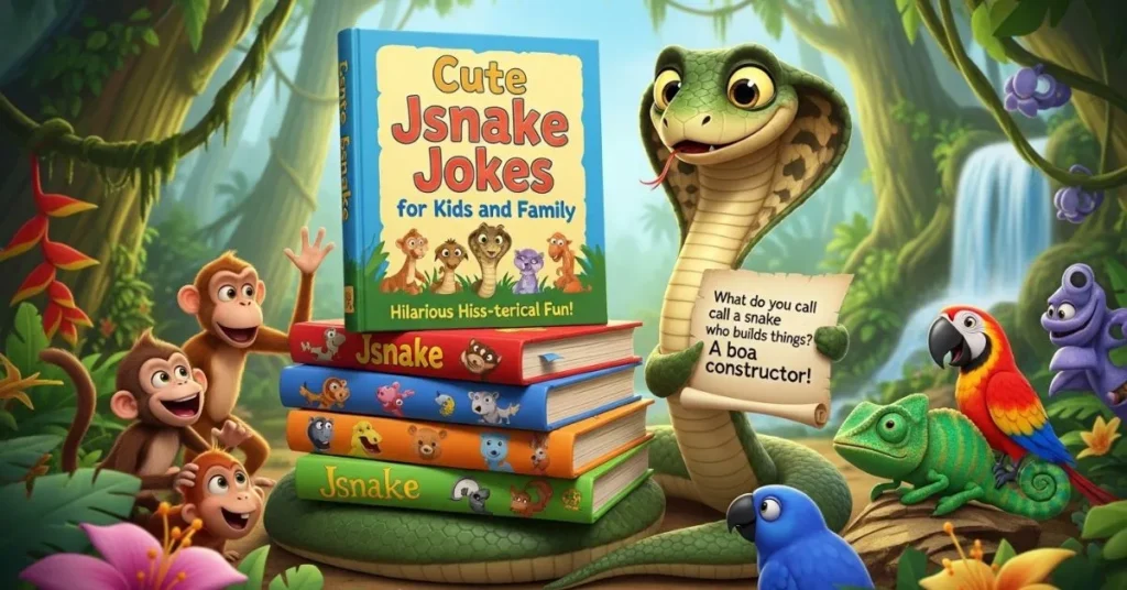 Cute jsnake jokes for kids and family