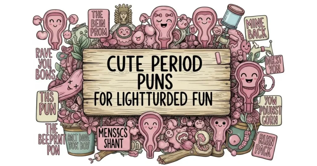 Cute Period Puns for Lighthearted Fun