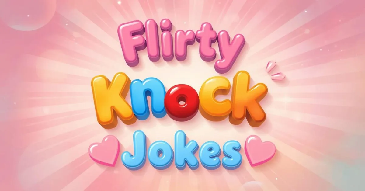 Flirty Knock Knock Jokes