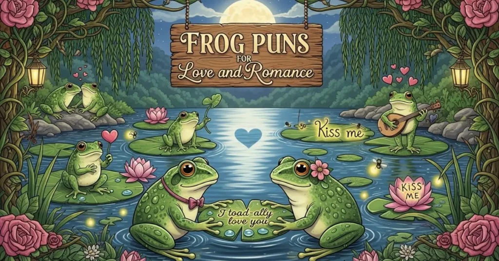 Frog Puns for Love and Romance