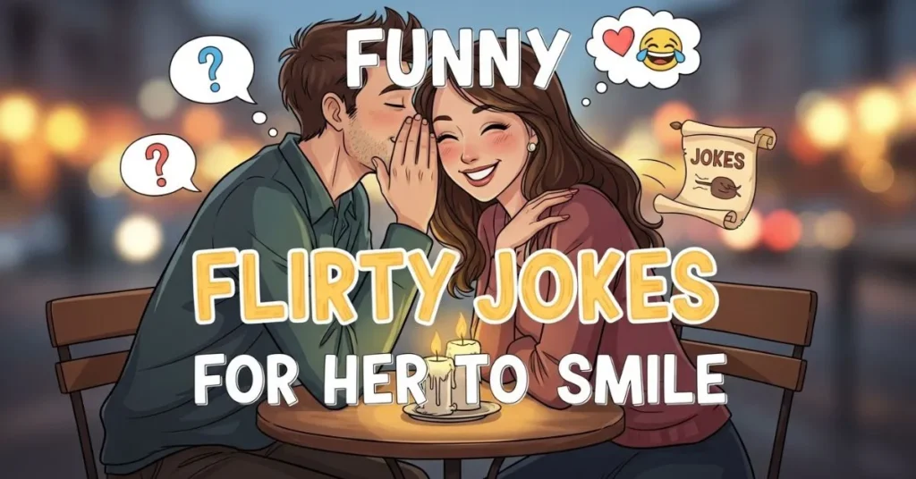 Funny Flirty Jokes for Her to Smile