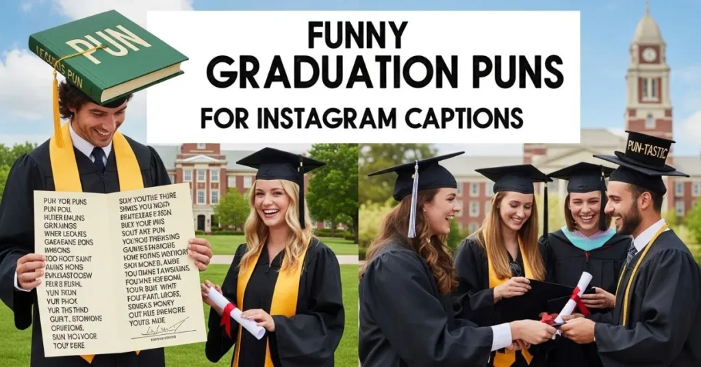  Funny Graduation Puns for Instagram Captions