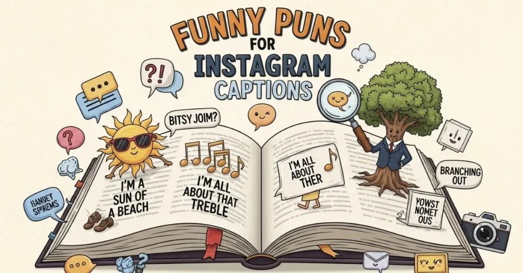Funny Puns for Instagram Captions