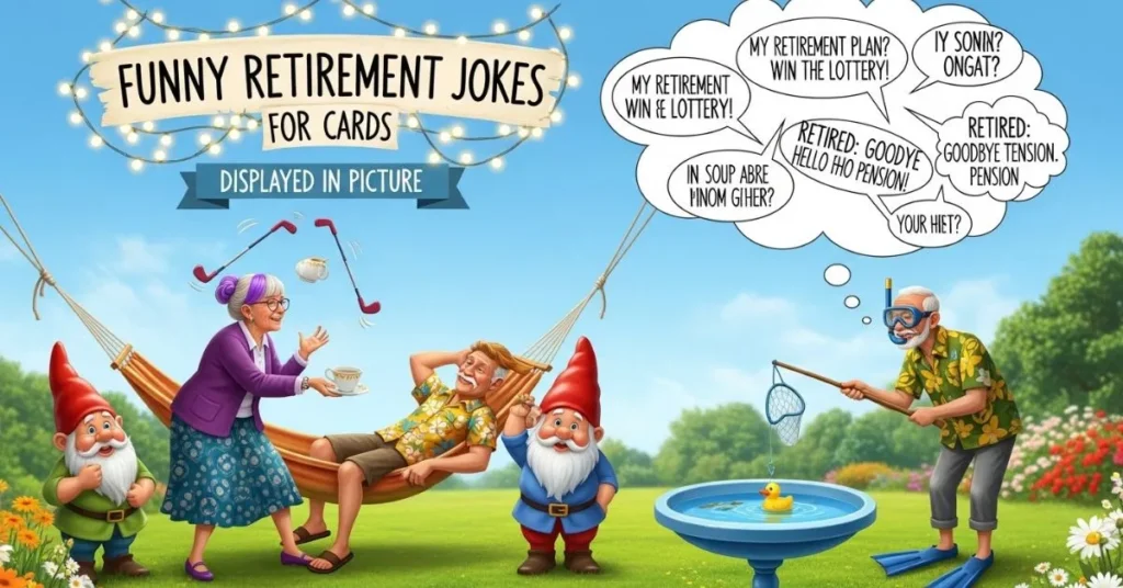 Funny Retirement Jokes for Cards