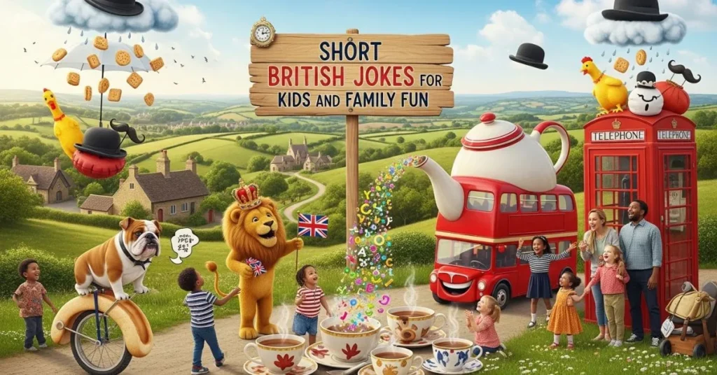 Short British Jokes for Kids and Family Fun