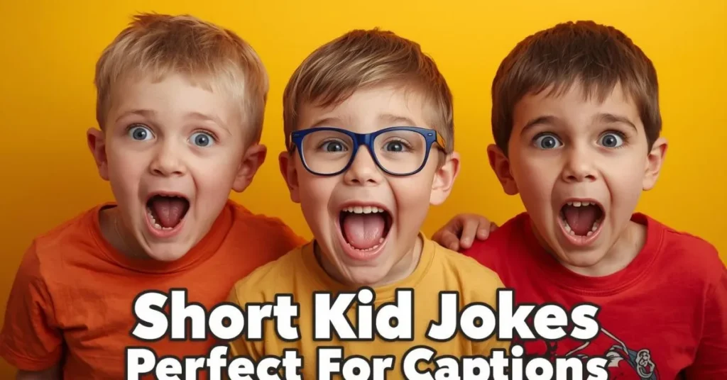 Short Kid Jokes Perfect for Captions