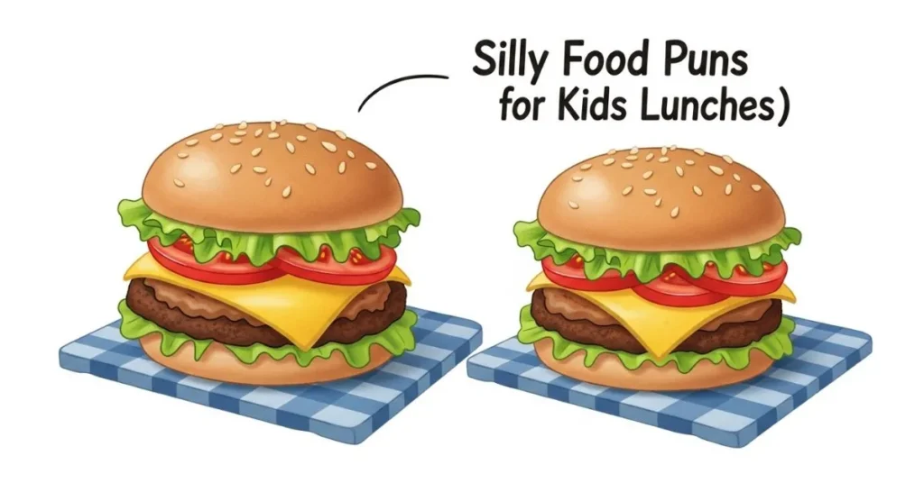 Silly Food Puns for Kids Lunches
