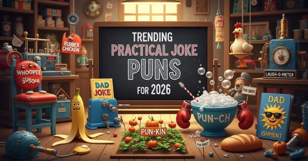 Trending Practical Joke Puns for 2026