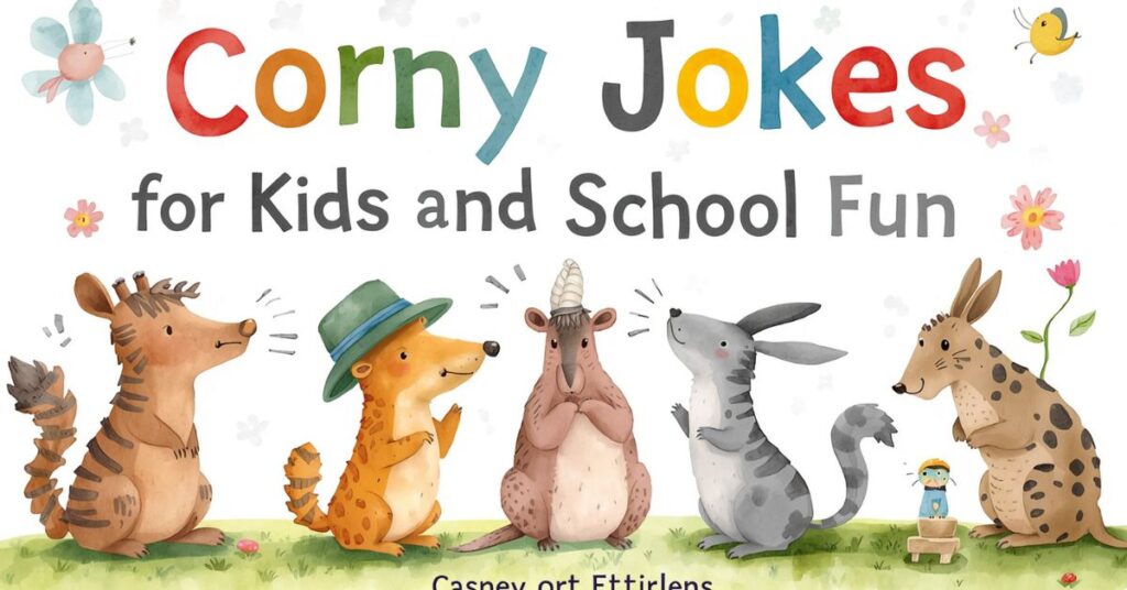 Corny Jokes for Kids & School Fun