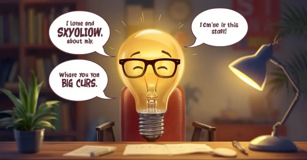 Creative Light Bulb Puns for Social Media