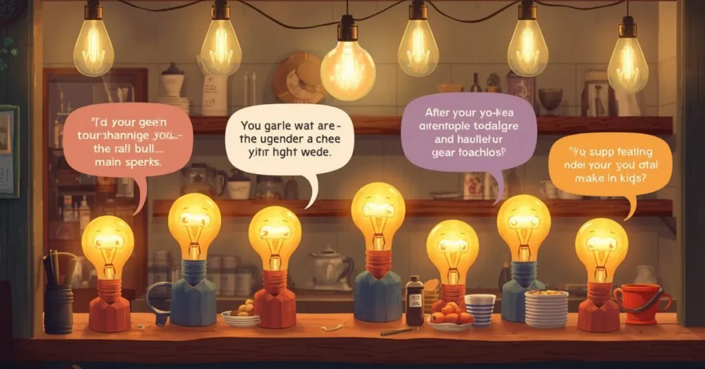 Short Light Bulb Jokes for Quick Laughs