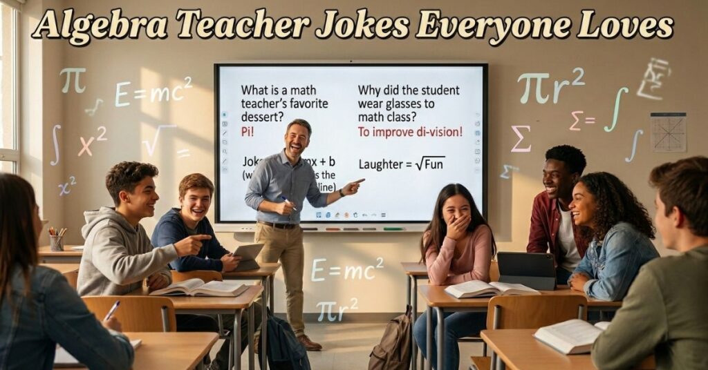 Algebra Teacher Jokes Everyone Loves