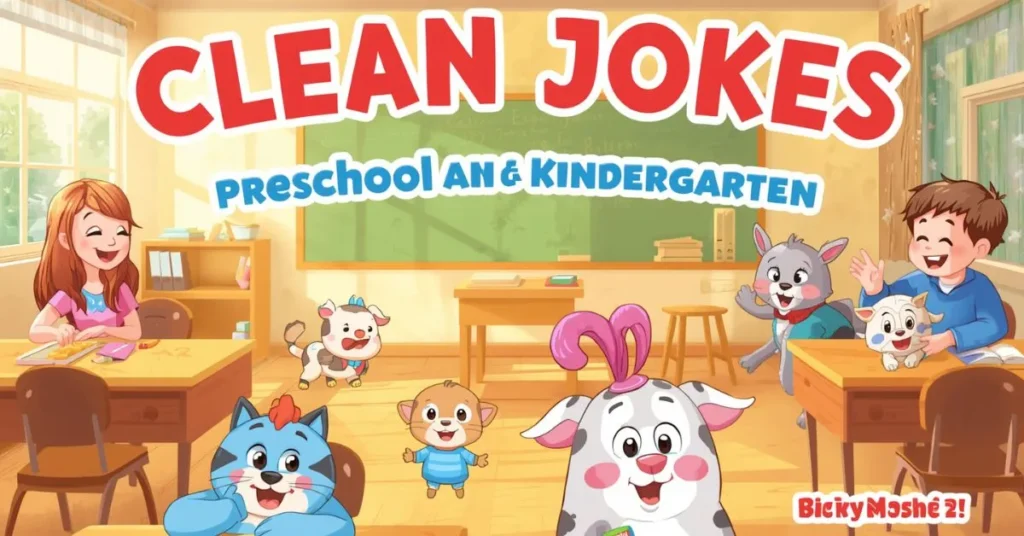 Clean Jokes for Preschool and Kindergarten