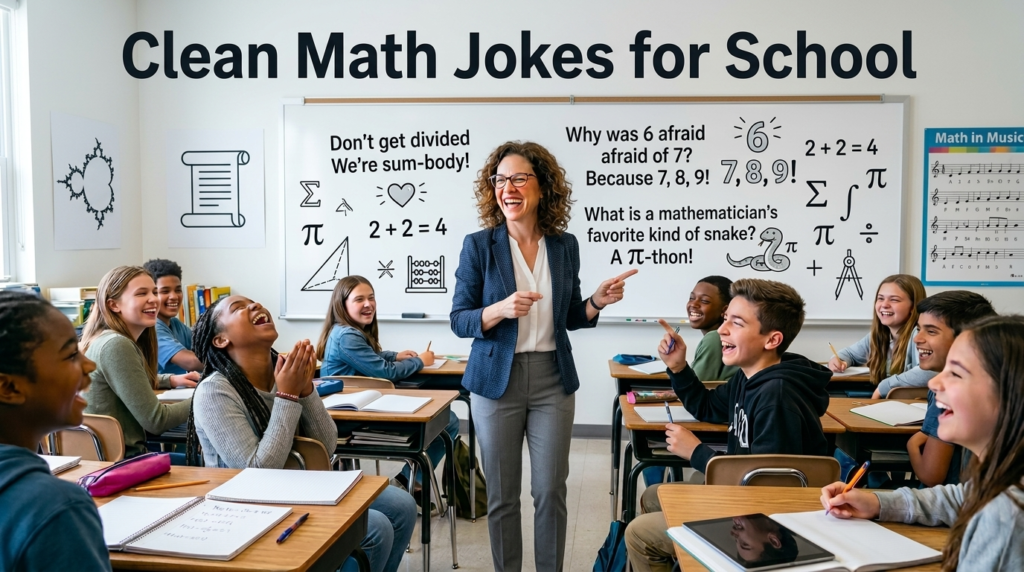 Clean Math Jokes for School