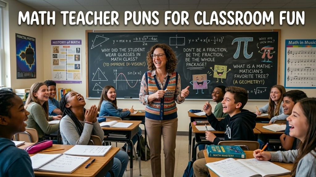 Math Teacher Puns for Classroom Fun