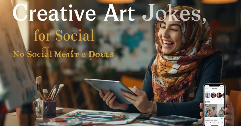 Creative Art Jokes for Social Media Posts