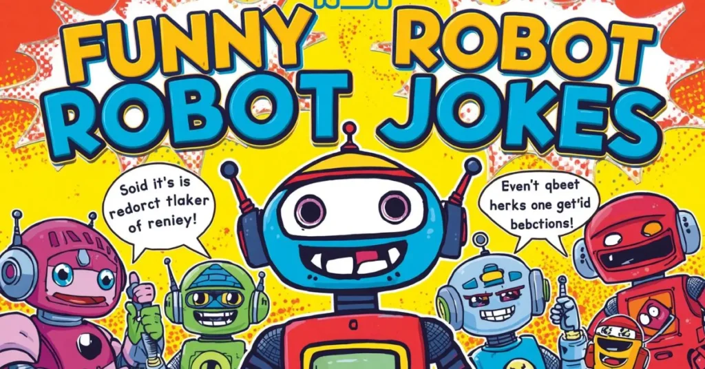 Funny Robot Jokes for Kids