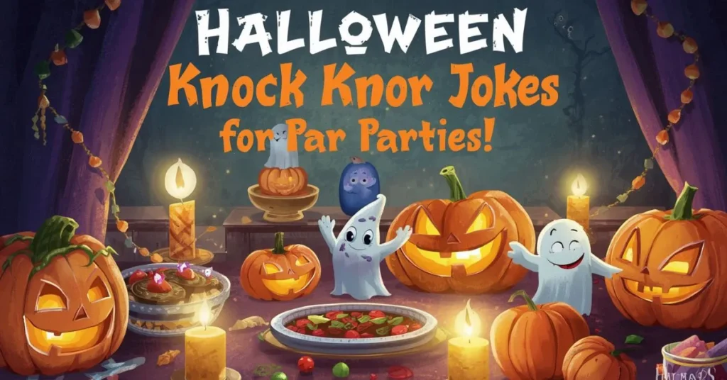 Halloween Knock Knock Jokes for Parties