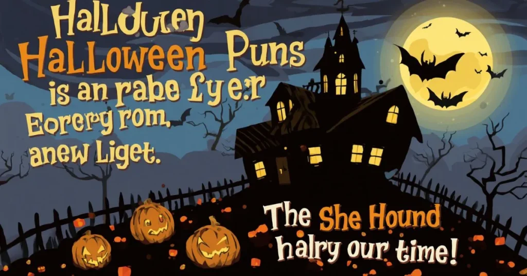Halloween Puns for Captions
