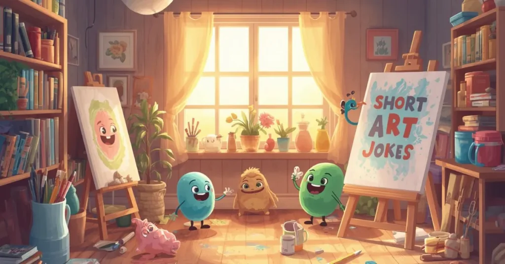 Short Art Jokes for Quick Smiles
