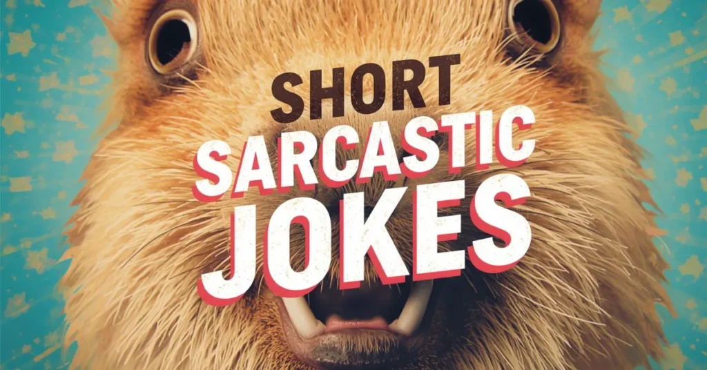 Short Sarcastic Jokes for Captions