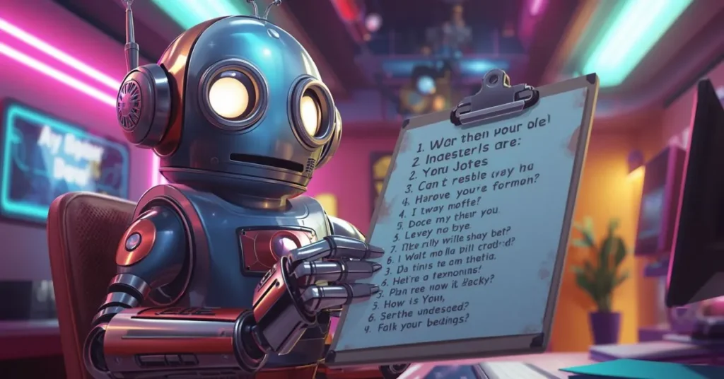 Silly Robot One-Liners