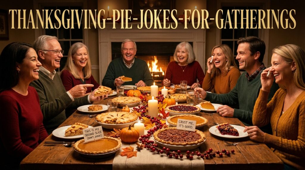 Thanksgiving Pie Jokes for Gatherings