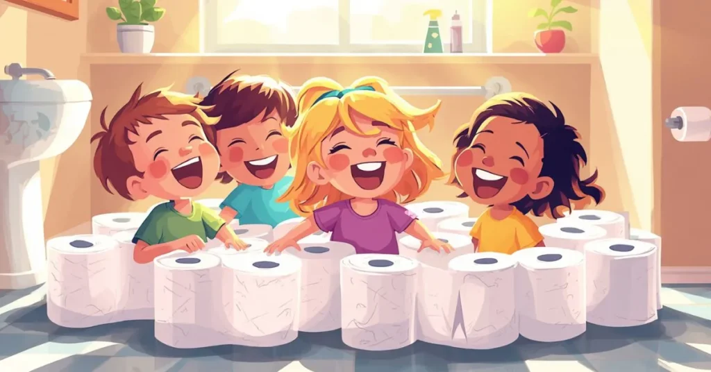 Toilet Paper Jokes for Kids